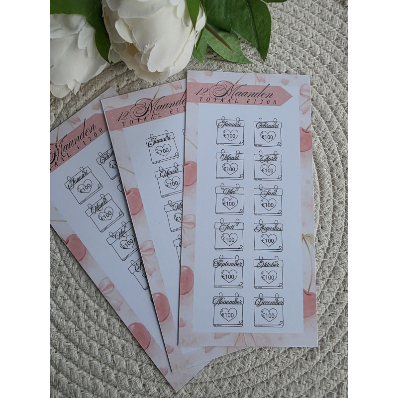 Cherry pink 12 maanden 1200 euro 