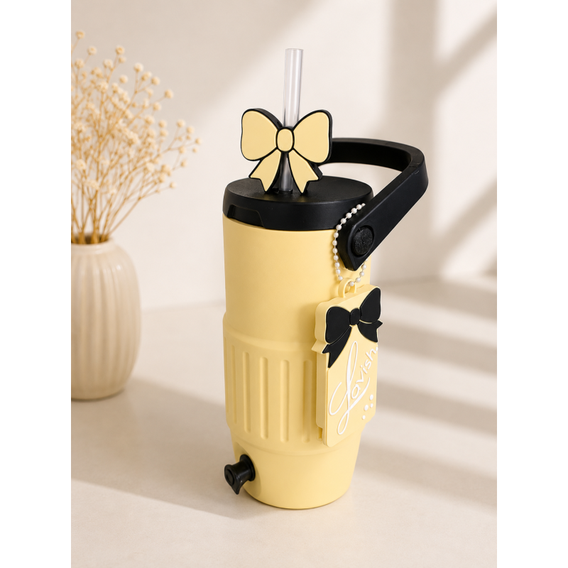 Can cooler lavish yellow 
