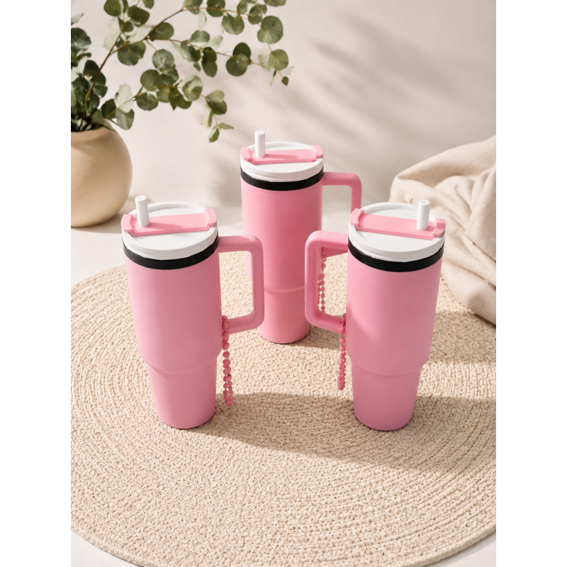 Tumbler lipbalsem houder baby pink 