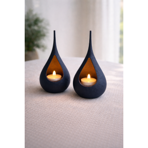 Teadrop waxinelichtje houder 
