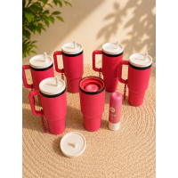 Tumbler lipbalsem houder dark pink 