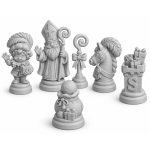 Schaakstukken sinterklaas 