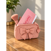 Makeup tasje cadeau kaartje houder 